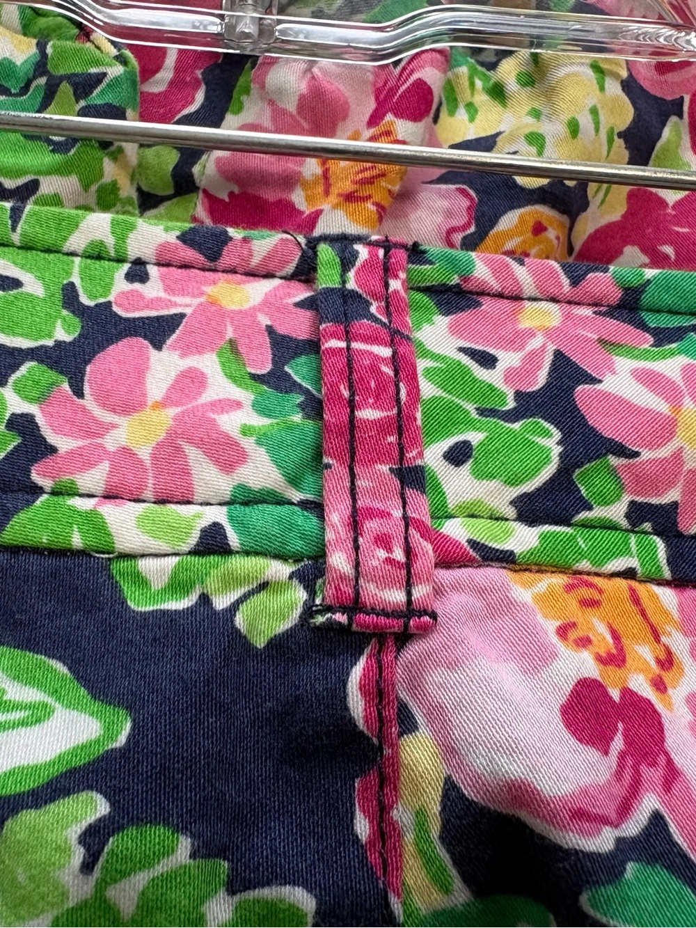 Lilly Pulitzer buttercup, shorts Floral Scallop Hem Women's Shorts Sz 4 - Picture 11 of 13